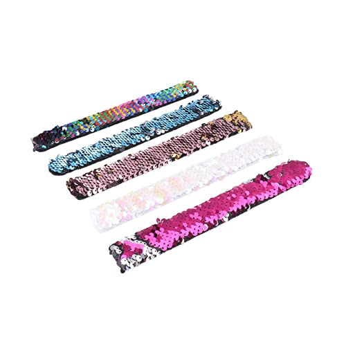 minkissy 5Stücke Kreatives Teiliges Meerjungfrau Slap Armband für Bunte Dekorative Party Requisiten für Mädchen Sicher und für Geburtstagsgeschenke minkissy 5Stücke Kreatives Teiliges Meerjungfrau Slap Armband für Bunte Dekorative Party Requisiten für Mädchen Sicher und für Geburtstagsgeschenke von minkissy