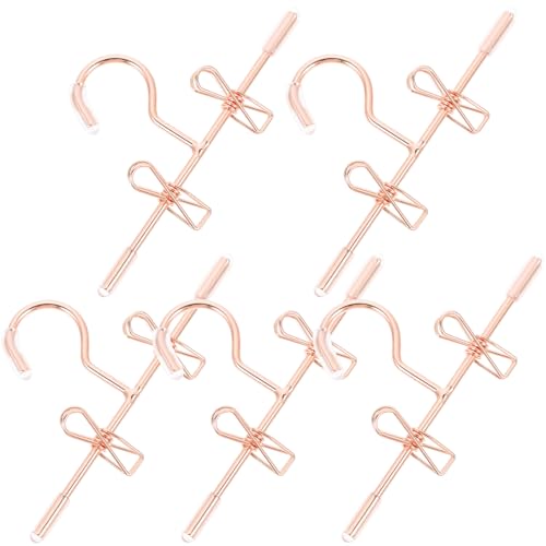 minkissy 5Stücke Mini Kleiderbügel für Puppen Rosé Goldene Metallbügel für Puppenkleidung und Spielzeugzimmer Dekoration Langlebig und Robust für Ordentliche minkissy 5Stücke Mini Kleiderbügel für Puppen Rosé Goldene Metallbügel für Puppenkleidung und Spielzeugzimmer Dekoration Langlebig und Robust für Ordentliche von minkissy