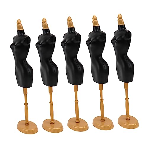 minkissy 5Stücke Teiliges Puppen Kleiderständer aus Robustem DIY Display Rack für Puppenmode und Miniatur Dekoration für Kleine Häuser und minkissy 5Stücke Teiliges Puppen Kleiderständer aus Robustem DIY Display Rack für Puppenmode und Miniatur Dekoration für Kleine Häuser und von minkissy