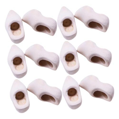 minkissy 6paare Miniaturschuhe Aus Holz Unfertige Schuhe Für Puppenhauszubehör Puppen-minischuhe Zum Basteln Kleine Dekorative Holzschuhe Als Miniatur-schuhzubehör minkissy 6paare Miniaturschuhe Aus Holz Unfertige Schuhe Für Puppenhauszubehör Puppen-minischuhe Zum Basteln Kleine Dekorative Holzschuhe Als Miniatur-schuhzubehör von minkissy
