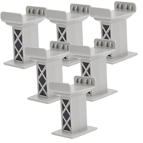 minkissy 6 Stück Brückenstützen für Spielzeugzüge Graue Eisenbahn Track Zubehörteile Stabile Brückenunterstützung für Holzeisenbahnen und Spielzeugbahn Layouts minkissy 6 Stück Brückenstützen für Spielzeugzüge Graue Eisenbahn Track Zubehörteile Stabile Brückenunterstützung für Holzeisenbahnen und Spielzeugbahn Layouts von minkissy