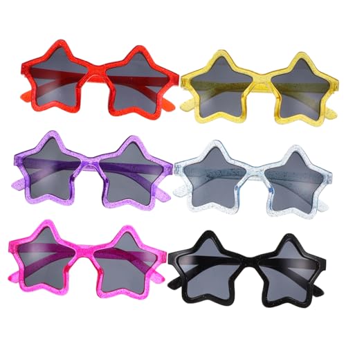 minkissy 6 Stück Cartoon -Sonnenbrille trendige sonnenbrille LED Junggesellin Geburtstagsbrille Perlen retro Abschluss-Sonnenbrille Modebrillen für Star -Sonnenbrille minkissy 6 Stück Cartoon -Sonnenbrille trendige sonnenbrille LED Junggesellin Geburtstagsbrille Perlen retro Abschluss-Sonnenbrille Modebrillen für Star -Sonnenbrille von minkissy