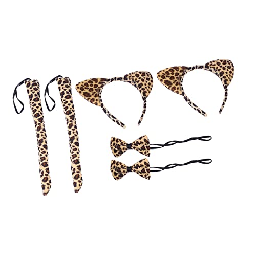 minkissy 6 Stück Cartoon Stirnband Set Zubehör Ohren Und Katzenohren Kostüm Fälschung Stirnbänder Für Katzenpartys Kätzchen Kostüme Cosplay -accessoire Leopard Stoff minkissy 6 Stück Cartoon Stirnband Set Zubehör Ohren Und Katzenohren Kostüm Fälschung Stirnbänder Für Katzenpartys Kätzchen Kostüme Cosplay -accessoire Leopard Stoff von minkissy