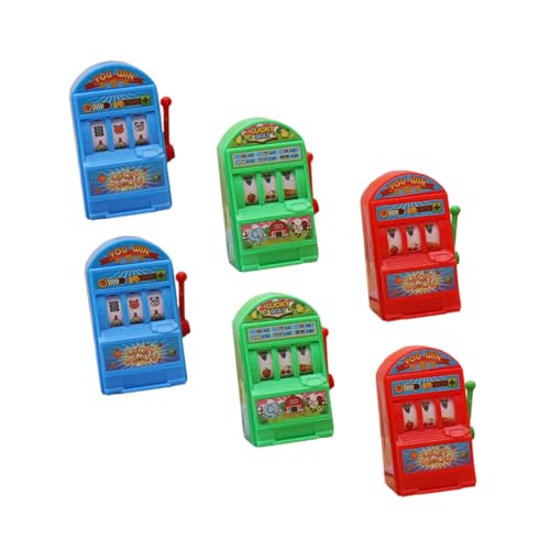 minkissy 6 Stück Interaktiver Spielautomat für Kinder Lustiges Kunststoff Spielzeug für Kleiner und Kreative Spiele minkissy 6 Stück Interaktiver Spielautomat für Kinder Lustiges Kunststoff Spielzeug für Kleiner und Kreative Spiele von minkissy