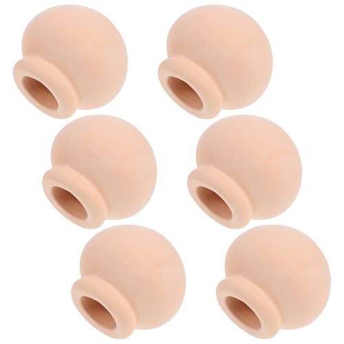 minkissy 6 Stück Kleine Terrakotta Töpfe für Sukkulenten und Blumen für Puppenhäuser DIY Fairy und Tischdekorationen minkissy 6 Stück Kleine Terrakotta Töpfe für Sukkulenten und Blumen für Puppenhäuser DIY Fairy und Tischdekorationen von minkissy