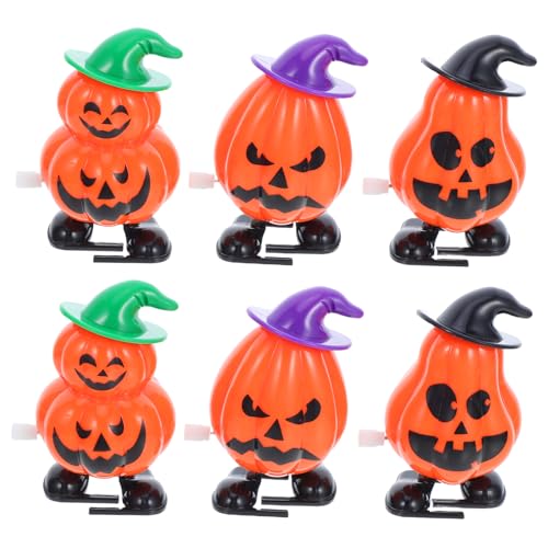 minkissy 6 Stück Lustige Wind Up Spielzeuge für Party Goodies und Geschenktüten Füller für Halloween Feiern von minkissy