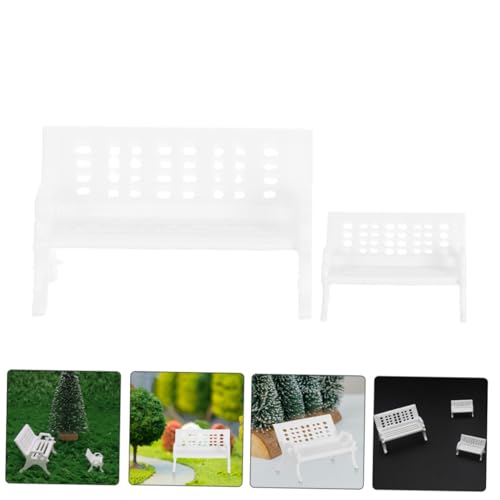 minkissy 6 Stück Miniatur Teilig Kunststoff Modellbänke Puppenhaus Möbel für Garten Dekoration Realistisch Detailliert Vielseitig Einsetzbar als Tischdeko und Miniaturpark minkissy 6 Stück Miniatur Teilig Kunststoff Modellbänke Puppenhaus Möbel für Garten Dekoration Realistisch Detailliert Vielseitig Einsetzbar als Tischdeko und Miniaturpark von minkissy