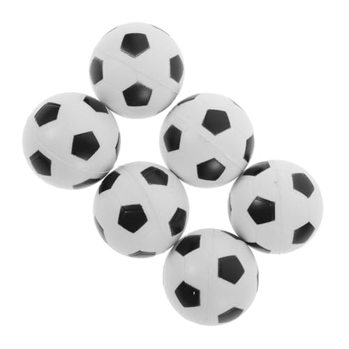 minkissy 6 Stück Stressbälle Mini Fußball Entspannungsbälle aus PU für Erwachsene Wiederverwendbar für Partys und Stressabbau Süßes Design Leicht und Sicher minkissy 6 Stück Stressbälle Mini Fußball Entspannungsbälle aus PU für Erwachsene Wiederverwendbar für Partys und Stressabbau Süßes Design Leicht und Sicher von minkissy