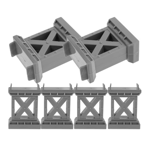 minkissy 6 Stück Gleis Zubehör für Holzeisenbahn Brückenstützen und Gleiserhöhungen für Kinder Spielzeug Eisenbahn Zubehör für Kreative Layouts minkissy 6 Stück Gleis Zubehör für Holzeisenbahn Brückenstützen und Gleiserhöhungen für Kinder Spielzeug Eisenbahn Zubehör für Kreative Layouts von minkissy