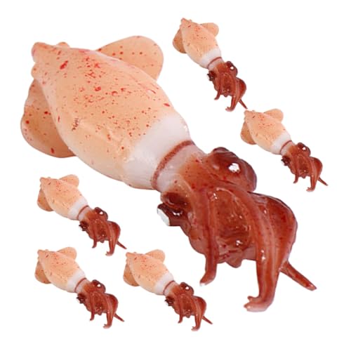 minkissy 6 Stück Teiliges Kleine Realistische Figuren aus Sicherem PVC Detailgetreue Meeresfrüchte Skulpturen als Foto Requisite und Dekoratives Kunstobjekt minkissy 6 Stück Teiliges Kleine Realistische Figuren aus Sicherem PVC Detailgetreue Meeresfrüchte Skulpturen als Foto Requisite und Dekoratives Kunstobjekt von minkissy