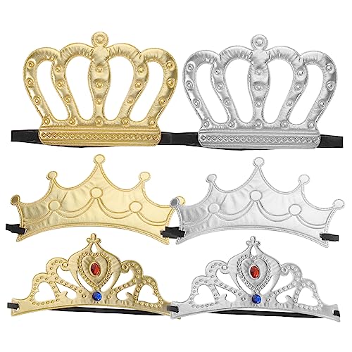 minkissy 6 Stück Teiliges Kronen Prinzessin Geburtstagskrone aus Leichtem Material Dekorative Tiara für Cosplay Party Deko Fotografie und Bühnenauftritte Vielseitiges Mädchen Accessoire minkissy 6 Stück Teiliges Kronen Prinzessin Geburtstagskrone aus Leichtem Material Dekorative Tiara für Cosplay Party Deko Fotografie und Bühnenauftritte Vielseitiges Mädchen Accessoire von minkissy