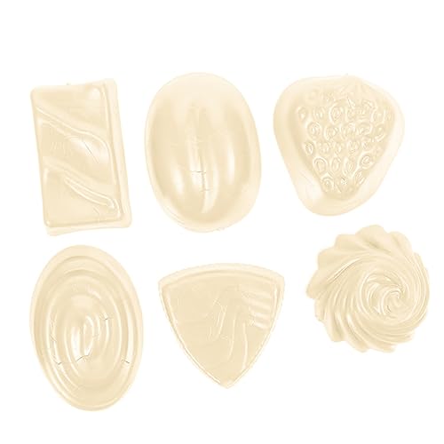 minkissy 6 Stück Teiliges Künstliche Schokolade Dekorationsmodelle aus PVC Realistische Simulation für Fotorequisiten und Vielseitige Heimdekoration minkissy 6 Stück Teiliges Künstliche Schokolade Dekorationsmodelle aus PVC Realistische Simulation für Fotorequisiten und Vielseitige Heimdekoration von minkissy