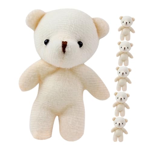 minkissy 6 Stück Teiliges Mini Plüschbären Schlüsselanhänger Kleine Weiche Kuscheltier Anhänger Niedliche Bären Hängedeko Leichter Tragbarer Bear Charms für Taschen und Raumdekoration minkissy 6 Stück Teiliges Mini Plüschbären Schlüsselanhänger Kleine Weiche Kuscheltier Anhänger Niedliche Bären Hängedeko Leichter Tragbarer Bear Charms für Taschen und Raumdekoration von minkissy