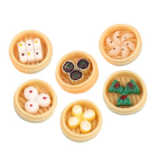 minkissy 6 Stück Teiliges Miniatur dampfgarer Realistische Mini Food Dekoration aus Harz Lebensechte Steamer Modelle für Puppenhaus Kinderspielküchen Zubehör Detailreiche Mini Craft minkissy 6 Stück Teiliges Miniatur dampfgarer Realistische Mini Food Dekoration aus Harz Lebensechte Steamer Modelle für Puppenhaus Kinderspielküchen Zubehör Detailreiche Mini Craft von minkissy