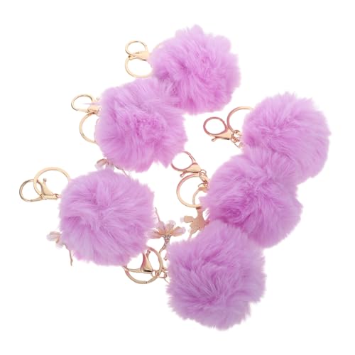 minkissy 6 Stück Teiliges Schlüsselanhänger mit Süßem Ballettmädchen Anhänger Glitzernde Strasssteine Flauschige Pompons für Frauen für Handtaschen und Rucksäcke minkissy 6 Stück Teiliges Schlüsselanhänger mit Süßem Ballettmädchen Anhänger Glitzernde Strasssteine Flauschige Pompons für Frauen für Handtaschen und Rucksäcke von minkissy
