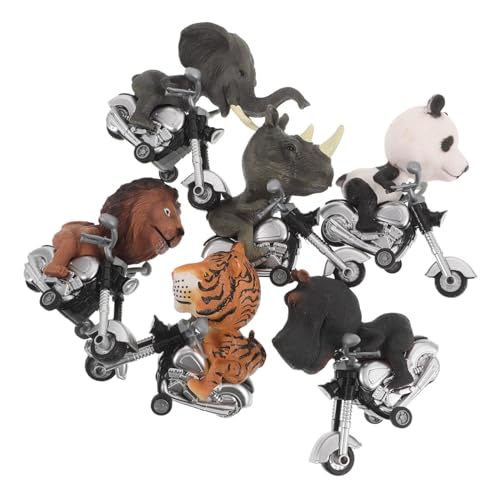minkissy 6 Stück Teiliges Set Rückziehautos Tiermodell Friktionsbetriebene Motorradfahrzeuge Robuste Batteriefreie Lernspielzeuge Für Drinnen und Draußen minkissy 6 Stück Teiliges Set Rückziehautos Tiermodell Friktionsbetriebene Motorradfahrzeuge Robuste Batteriefreie Lernspielzeuge Für Drinnen und Draußen von minkissy