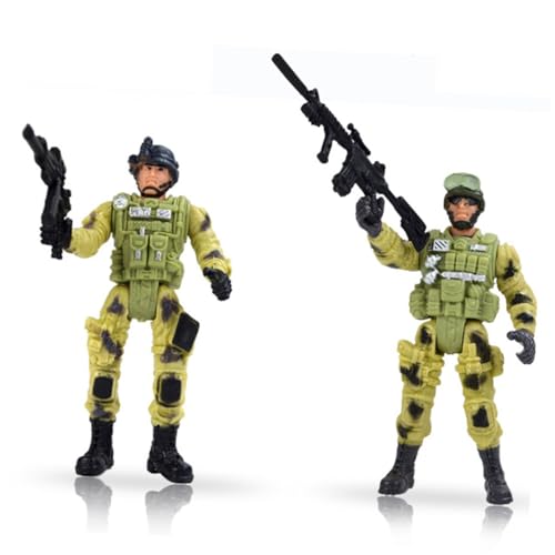 minkissy 6 Stück Teiliges Special Forces Spielset aus Kunststoff Bewegliche Actionfiguren mit Abnehmbaren und Beinen Interaktives Eltern Junge Mädchen Jungen und Mädchen Realistische minkissy 6 Stück Teiliges Special Forces Spielset aus Kunststoff Bewegliche Actionfiguren mit Abnehmbaren und Beinen Interaktives Eltern Junge Mädchen Jungen und Mädchen Realistische von minkissy
