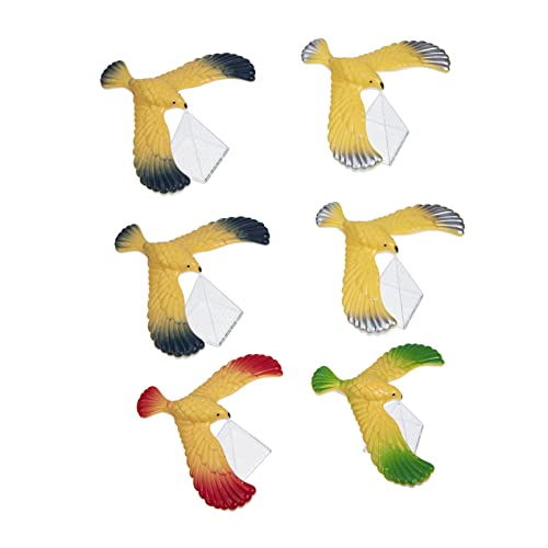 minkissy 6 Stück Teiliges von Aufziehspielzeugen für Robuste und Lustige Vogel Spielzeuge Gemischten Farben für Entwicklung von Aufmerksamkeit und Koordination von minkissy