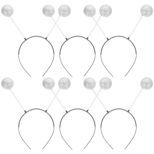 minkissy 6 Stück Weltraum-Kostüm Glitzer-Stirnband Haarband Boppers Schaumstoff Kugel Frühling Party Kopfschmuck Kostüm Stirnbänder Antennen-Stirnband Kopfbedeckung minkissy 6 Stück Weltraum-Kostüm Glitzer-Stirnband Haarband Boppers Schaumstoff Kugel Frühling Party Kopfschmuck Kostüm Stirnbänder Antennen-Stirnband Kopfbedeckung von minkissy