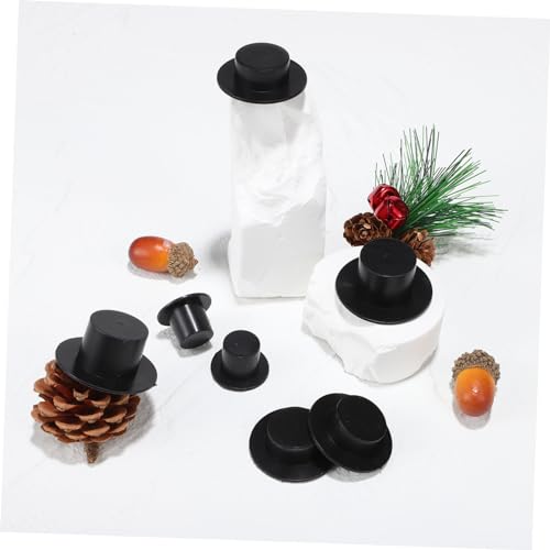 minkissy 60 Stück Mini Zylinderhüte aus Kleine Dekorative Schneemann Hüte für Bastelprojekte Puppen und Weihnachtsdeko Verschiedene Langlebig und Detailreich Gestaltet minkissy 60 Stück Mini Zylinderhüte aus Kleine Dekorative Schneemann Hüte für Bastelprojekte Puppen und Weihnachtsdeko Verschiedene Langlebig und Detailreich Gestaltet von minkissy