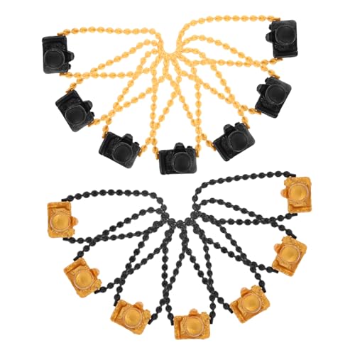 minkissy 60 Stück Teiliges Miniatur Kamera mit Kette Vintage Puppenhaus Zubehör Kamera Deko für Fotografie und Rollenspiel minkissy 60 Stück Teiliges Miniatur Kamera mit Kette Vintage Puppenhaus Zubehör Kamera Deko für Fotografie und Rollenspiel von minkissy