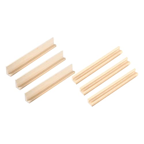 minkissy 6Stücke Holz Domino Halter Wiederverwendbare DIY Domino Racks Multifunktionale Holzständer für Kreative Spiele und Bastelprojekte für Alphabet Spiele minkissy 6Stücke Holz Domino Halter Wiederverwendbare DIY Domino Racks Multifunktionale Holzständer für Kreative Spiele und Bastelprojekte für Alphabet Spiele von minkissy
