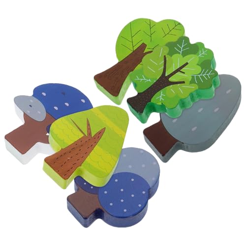 minkissy 6Stücke Teiliges Set Mini Holzbaum für Eisenbahn Zubehör Realistische Dekoration für Spielzeugeisenbahnen Kindersicheres Holz Fördert Kreativität und Koordination minkissy 6Stücke Teiliges Set Mini Holzbaum für Eisenbahn Zubehör Realistische Dekoration für Spielzeugeisenbahnen Kindersicheres Holz Fördert Kreativität und Koordination von minkissy