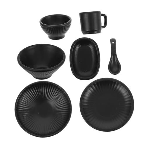 minkissy 7 Stück Teiliges Miniatur Geschirr Set Japanische Miniatur Küchenaccessoires mit Schalen Tellern Tassen für Puppenhaus Dekoration DIY Mikro Landschaft Kinderspielzeug minkissy 7 Stück Teiliges Miniatur Geschirr Set Japanische Miniatur Küchenaccessoires mit Schalen Tellern Tassen für Puppenhaus Dekoration DIY Mikro Landschaft Kinderspielzeug von minkissy