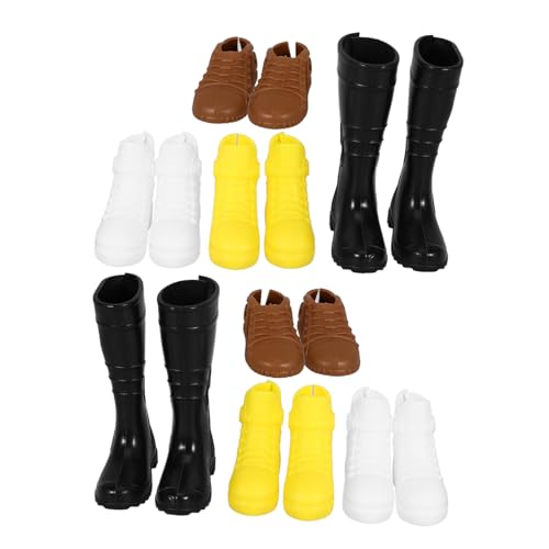 minkissy 8 Paare Miniatur Puppenschuhe für Puppen Detailreiche Herrenschuhe und Stiefel Langlebige Puppenhaus Accessoires Sichere Spielzeugschuhe für Kreatives Ankleidespiel minkissy 8 Paare Miniatur Puppenschuhe für Puppen Detailreiche Herrenschuhe und Stiefel Langlebige Puppenhaus Accessoires Sichere Spielzeugschuhe für Kreatives Ankleidespiel von minkissy