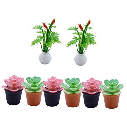 minkissy 8 Stück Miniatur Pflanzen Teilig Simulierte Topfpflanzen für Puppenhäuser Dekorative Accessoires für Miniaturgärten und Schreibtisch Deko Realistische Bonsai Modelle minkissy 8 Stück Miniatur Pflanzen Teilig Simulierte Topfpflanzen für Puppenhäuser Dekorative Accessoires für Miniaturgärten und Schreibtisch Deko Realistische Bonsai Modelle von minkissy