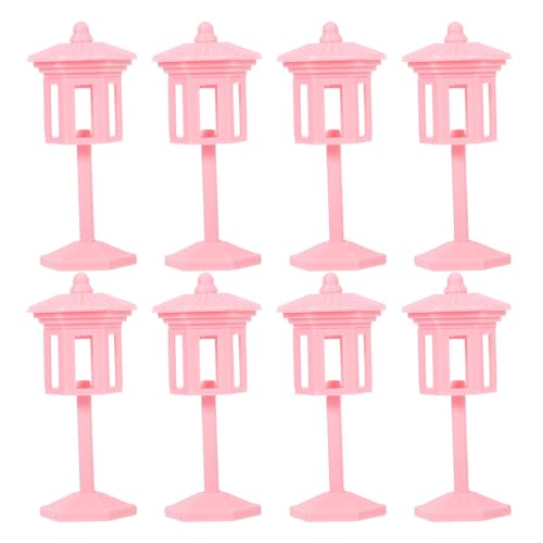 minkissy 8 Stück Puppenhaus-stehlampe: Miniatur-Beleuchtung, Vintage-pink-lampenmodell Für Puppenhaus-, Licht, Möbelzubehör, Kinder-mädchen-Spielzeug minkissy 8 Stück Puppenhaus-stehlampe: Miniatur-Beleuchtung, Vintage-pink-lampenmodell Für Puppenhaus-, Licht, Möbelzubehör, Kinder-mädchen-Spielzeug von minkissy