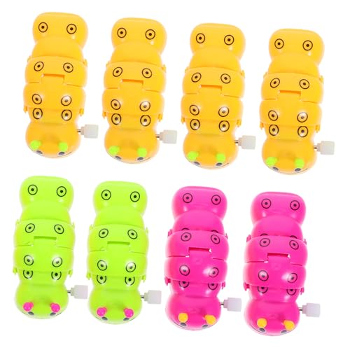 minkissy 8 Stück Teiliges Aufziehspielzeug Lustige Spielzeuge für Geburtstagsfeiern Weihnachten und Mehr aus Material Handfreundlich und Tragbar Zufällige Farbe Zufällige Farbe von minkissy