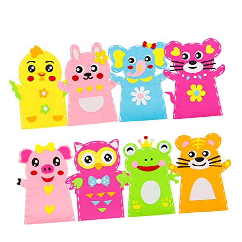 minkissy 8 Stück Teiliges DIY Bastelset für Buntem Vliesstoff Handgemachte Stoffpuppen Materialien Fördert Kreativität Feinmotorik und Farberkennung und Vielseitig Einsetzbar minkissy 8 Stück Teiliges DIY Bastelset für Buntem Vliesstoff Handgemachte Stoffpuppen Materialien Fördert Kreativität Feinmotorik und Farberkennung und Vielseitig Einsetzbar von minkissy