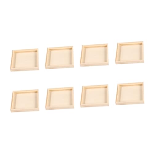 minkissy 8 Stück Teiliges Holztablett für Puzzles Umweltfreundliche Robuste Aufbewahrungswannen Glatte Oberfläche Praktische Sortierhilfe für Einfachen Verstauen minkissy 8 Stück Teiliges Holztablett für Puzzles Umweltfreundliche Robuste Aufbewahrungswannen Glatte Oberfläche Praktische Sortierhilfe für Einfachen Verstauen von minkissy