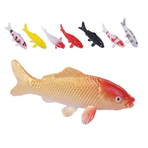 minkissy 8 Stück Teiliges Mini Koi Fisch Figuren aus PVC Realistische Miniatur Goldfische für Aquarien Dekoration Puppenhaus Zubehör Vielseitige Sammler und Landschaftsfiguren für minkissy 8 Stück Teiliges Mini Koi Fisch Figuren aus PVC Realistische Miniatur Goldfische für Aquarien Dekoration Puppenhaus Zubehör Vielseitige Sammler und Landschaftsfiguren für von minkissy