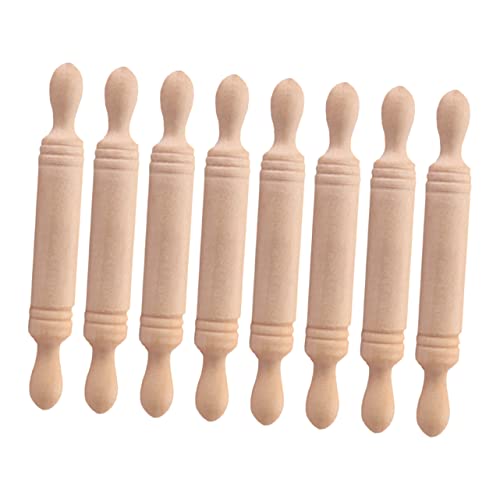 minkissy 8 Stück Teiliges Mini Küchenzubehör Miniatur Nudelholz für Puppenhaus Küche Sicher und Dekorativ für Kreative Spiele und Lernzwecke minkissy 8 Stück Teiliges Mini Küchenzubehör Miniatur Nudelholz für Puppenhaus Küche Sicher und Dekorativ für Kreative Spiele und Lernzwecke von minkissy