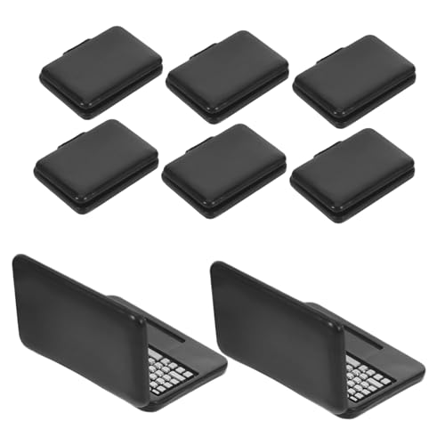 minkissy 8 Stück Teiliges Miniatur Notebook für Puppenhaus Faltbare Mini Laptops aus Kunststoff Detailreiches Miniaturmöbel für Rollenspiele Frühe Technikförderung und Kreative minkissy 8 Stück Teiliges Miniatur Notebook für Puppenhaus Faltbare Mini Laptops aus Kunststoff Detailreiches Miniaturmöbel für Rollenspiele Frühe Technikförderung und Kreative von minkissy