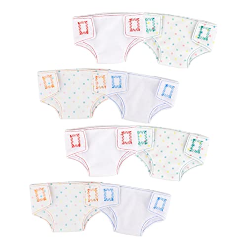 minkissy 8 Stück Teiliges Puppenunterwäsche Niedliche Babypuppen Unterhosen und Puppenzubehör für DIY Puppen Zufälliger Stil minkissy 8 Stück Teiliges Puppenunterwäsche Niedliche Babypuppen Unterhosen und Puppenzubehör für DIY Puppen Zufälliger Stil von minkissy