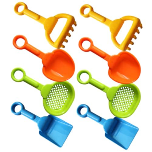 minkissy 8 Stück Teiliges Set Sandspielzeug Schaufeln Tragbare Mini Schaufeln für Strand Sandbox und Garten für Kleine Sandburgenbauer Zufällige Farben Zufällige Farbe Zufällige Farbe von minkissy