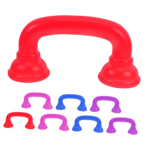 minkissy 8 Stück Teiliges Telefonhörer Ergonomisch für Kleine Hände Interaktives Flüstertelefon zur Sprachkorrektur und Sprachfähigkeiten Sicherer Kunststoff für Kooperatives Lernen und von minkissy