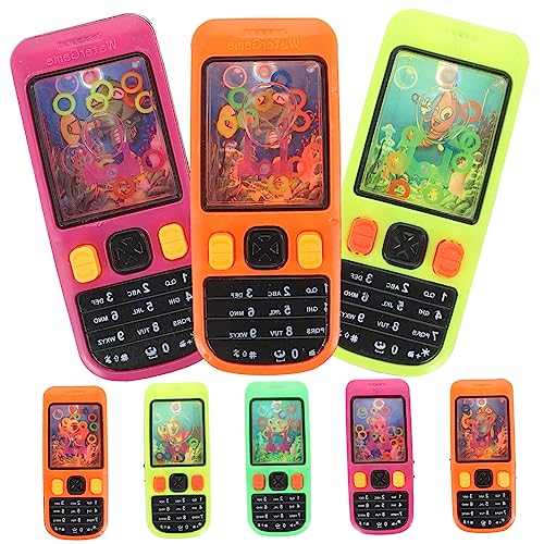 minkissy 8 Stück Teiliges Wasserspielzeug Lustiges Handheld Wasser Flipper aus Robustem Kunststoff Interaktives Party und Toss Spiel für Langlebig und Sicher für Drinnen und Draußen minkissy 8 Stück Teiliges Wasserspielzeug Lustiges Handheld Wasser Flipper aus Robustem Kunststoff Interaktives Party und Toss Spiel für Langlebig und Sicher für Drinnen und Draußen von minkissy