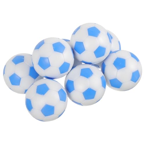 minkissy 8 Stück Tischfußball Bälle Mini Tischkicker Ersatzkugeln Fußball für Tischspiele Langlebig und Leicht Geeignet für Standard Tischfußballmaschinen von minkissy