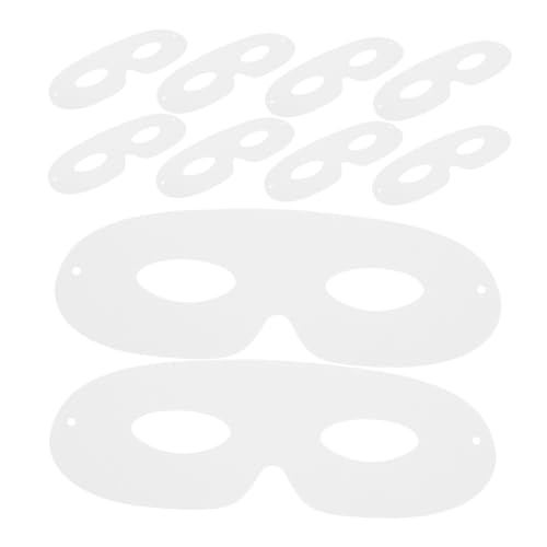 minkissy 80 Stück Mardi Gras Masken Unbemalte Papiermasken zum Ausmalen für Erwachsene für Halloween Karneval Maskenball und Kreative Bastelaktivitäten von minkissy
