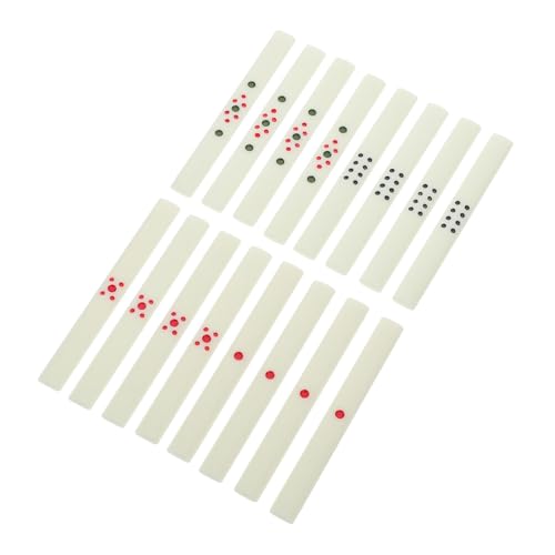 minkissy 88 Stück Mahjong Punkte und Wettstöcke für Spiel und Wettbewerbe Zubehör für Mahjong Sessions Kompatibel und Veranstaltungen von minkissy