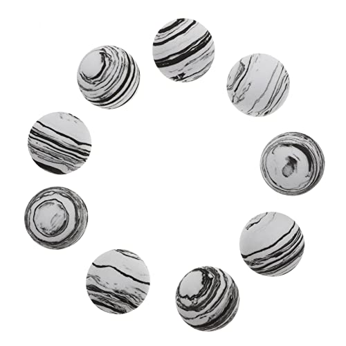 minkissy 9 Stück Bouncy Balls aus Eva für Farbige Schaumstoffbälle zur Stressbewältigung und Farberkennung für Drinnen und Draußen von minkissy
