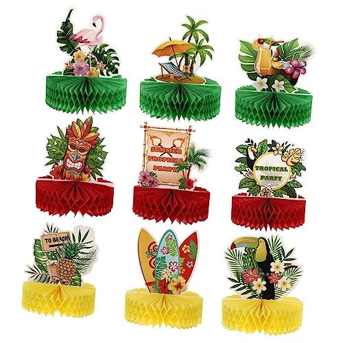 minkissy 9 Stück Hawaii Honeycomb Tischdekorationen Teiliges mit Flamingo Design für Partys Sichere und Leichte Papierverzierungen für Festliche Anlässe für Tropische Themenfeiern minkissy 9 Stück Hawaii Honeycomb Tischdekorationen Teiliges mit Flamingo Design für Partys Sichere und Leichte Papierverzierungen für Festliche Anlässe für Tropische Themenfeiern von minkissy