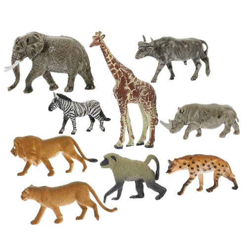minkissy 9 Stück Teiliges Realistische Südafrikanische Tierfiguren aus Kunststoff Stabile Miniatur Dekoration für Wohnzimmer Kinderzimmer und Schreibtisch Kreative Wildlife Ornamente minkissy 9 Stück Teiliges Realistische Südafrikanische Tierfiguren aus Kunststoff Stabile Miniatur Dekoration für Wohnzimmer Kinderzimmer und Schreibtisch Kreative Wildlife Ornamente von minkissy