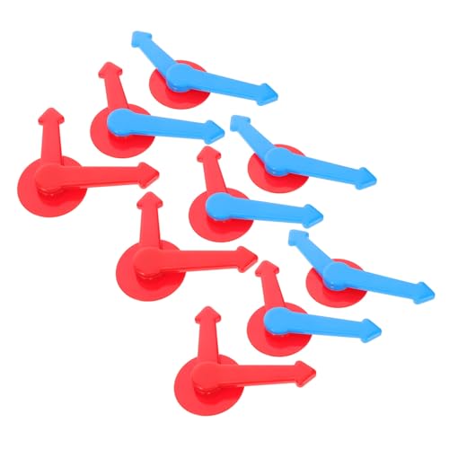 minkissy 9stücke Drehender Spielzeiger Aus Kunststoff Pfeilspielzeiger Für Tischspiele Brettspielzubehör Rotierender Zeiger Für DIY-unterrichtsaktivitäten Und Partyspiele minkissy 9stücke Drehender Spielzeiger Aus Kunststoff Pfeilspielzeiger Für Tischspiele Brettspielzubehör Rotierender Zeiger Für DIY-unterrichtsaktivitäten Und Partyspiele von minkissy