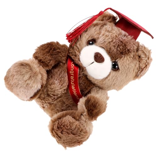 minkissy Abschluss Plüschbär mit Doktorhut Süßes Kuscheltier für Graduierungsgeschenke sehr und Langlebig für Schulabschlüsse und Bestandene Prüfungen für Dekoration minkissy Abschluss Plüschbär mit Doktorhut Süßes Kuscheltier für Graduierungsgeschenke sehr und Langlebig für Schulabschlüsse und Bestandene Prüfungen für Dekoration von minkissy