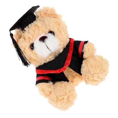 minkissy Abschluss Plüschbär mit Doktorhut Süßes Stofftier als Abschlussgeschenk für Studenten Zartes Hautfreundliches Material zur Graduierung minkissy Abschluss Plüschbär mit Doktorhut Süßes Stofftier als Abschlussgeschenk für Studenten Zartes Hautfreundliches Material zur Graduierung von minkissy